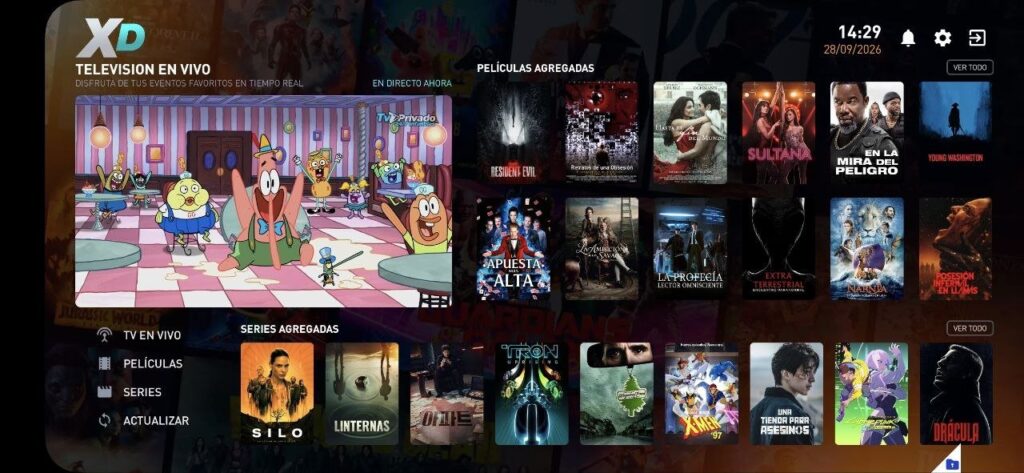 XDGO: nueva aplicación para Android y Firestick